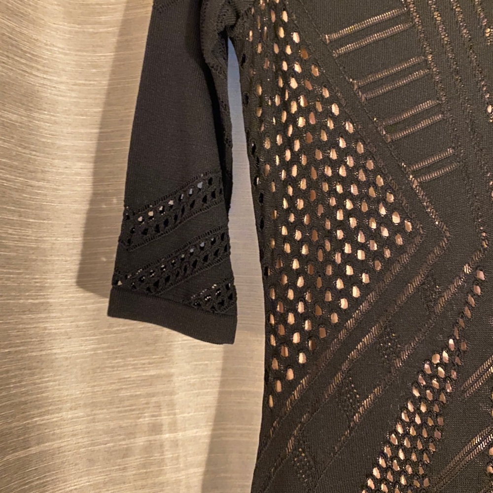 Calvin Klein Black & Nude/Tan Dress - Picture 3 of 5